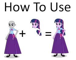 Size: 1003x796 | Tagged: safe, alternate version, artist:cartoonmasterv3, derpibooru import, twilight sparkle, twilight sparkle (alicorn), alicorn, equestria girls, alternate universe, base, base used, clothes, long skirt, skirt, solo