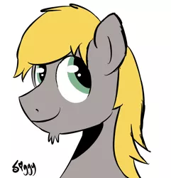 Size: 1528x1583 | Tagged: safe, artist:siggyderp, derpibooru import, oc, oc:wanderlust, unofficial characters only, pony, bust, facial hair, goatee, male, signature, simple background, solo, stallion, white background