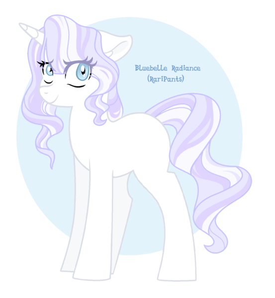 Size: 858x931 | Tagged: safe, artist:rosebuddity, derpibooru import, oc, oc:bluebelle radiance, pony, unicorn, female, mare, offspring, parent:fancypants, parent:rarity, parents:raripants, solo