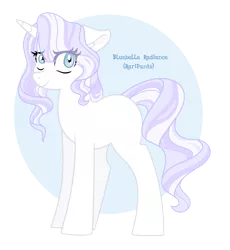 Size: 858x931 | Tagged: safe, artist:rosebuddity, derpibooru import, oc, oc:bluebelle radiance, pony, unicorn, female, mare, offspring, parent:fancypants, parent:rarity, parents:raripants, solo