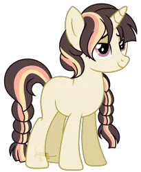 Size: 1067x1303 | Tagged: safe, artist:t-aroutachiikun, derpibooru import, oc, oc:afternoon glow, pony, unicorn, female, mare, simple background, solo, transparent background