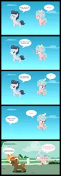 Size: 1550x4382 | Tagged: safe, artist:lunaticdawn, derpibooru import, button mash, cozy glow, rumble, earth pony, pegasus, pony, beanie, buttonbuse, chase, colt, comic, cozy glow is not amused, crushing, dialogue, female, filly, foal, hat, heart, killing intent, knife, male, rumbleglow, shipping, sky, stalker, straight, text, yandere, yandereglow