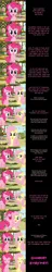Size: 2000x10400 | Tagged: safe, artist:mlp-silver-quill, derpibooru import, fluttershy, pinkie pie, earth pony, pegasus, pony, comic:pinkie pie says goodnight, comic, dialogue, duo, female, hug, looking at you, mare, ponyville, starry eyes, surprised, talking to viewer, wingding eyes