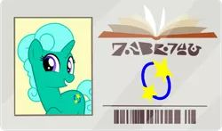 Size: 1180x695 | Tagged: safe, artist:jhayarr23, artist:徐詩珮, derpibooru import, edit, vector edit, glitter drops, pony, unicorn, the point of no return, female, library card, mare, simple background, transparent background, vector