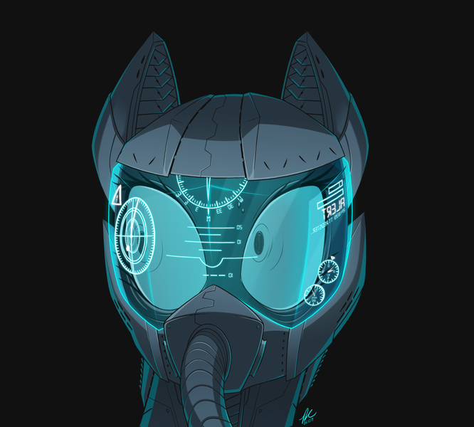 Size: 1000x901 | Tagged: safe, artist:hexfloog, derpibooru import, oc, unofficial characters only, pony, bust, clothes, female, glow, helmet, solo, suit, wide eyes