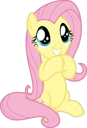Size: 3000x4392 | Tagged: safe, artist:sollace, derpibooru import, fluttershy, pegasus, pony, sweet and smoky, .svg available, belly, cute, daaaaaaaaaaaw, excited, female, happy, hnnng, image, mare, png, puppy dog eyes, shyabetes, simple background, sitting, solo, transparent background, vector, weapons-grade cute