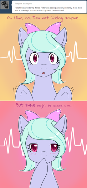 Size: 500x1080 | Tagged: safe, artist:marikaefer, derpibooru import, flitter, pony, ask flitter and cloudchaser, ask, solo, tumblr