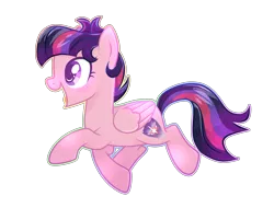 Size: 1280x971 | Tagged: safe, artist:rowdykitty, derpibooru import, oc, oc:sky sparkle, pegasus, pony, female, mare, offspring, parent:flash sentry, parent:twilight sparkle, parents:flashlight, simple background, solo, transparent background