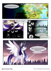Size: 3500x4900 | Tagged: safe, artist:iheyyasyfox, derpibooru import, oc, oc:stella alba nyx, unofficial characters only, alicorn, pony, comic:first day of school, equestria, female, map, mare, offspring, parent:flash sentry, parent:twilight sparkle, parents:flashlight