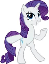 Size: 5500x7238 | Tagged: safe, artist:n0kkun, derpibooru import, rarity, pony, png, reinterpretation, simple background, solo, transparent background, vector