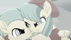 Size: 1334x750 | Tagged: safe, derpibooru import, screencap, barley barrel, pickle barrel, pegasus, pony, rainbow roadtrip, barrel twins, brother and sister, colt, female, filly, male, out of context, siblings, twins