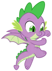 Size: 450x609 | Tagged: artist:rememberstar, derpibooru import, dragon, flying, male, safe, smiling, spike, vector, winged spike