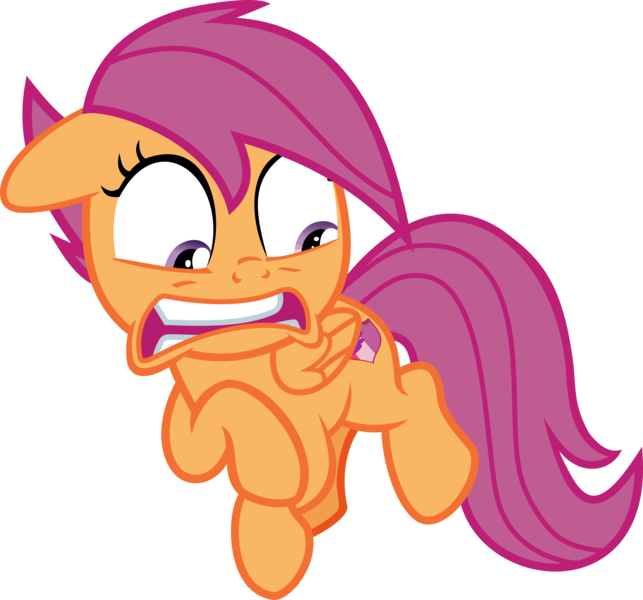 Size: 5893x5500 | Tagged: dead source, safe, artist:steyrrdash, banned from derpibooru, deleted from derpibooru, derpibooru import, scootaloo, pegasus, pony, campfire tales, .svg available, absurd resolution, female, filly, image, open mouth, png, shocked, simple background, solo, vector