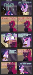 Size: 4000x9000 | Tagged: safe, artist:legiot18, derpibooru import, tempest shadow, twilight sparkle, pony, blushing, comic, female, general grievous, lesbian, obi wan kenobi, parody, revenge of the sith, scene parody, shipping, star wars, tempestlight