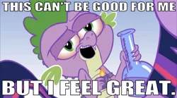 Size: 642x357 | Tagged: safe, artist:hotdiggedydemon, derpibooru import, edit, edited screencap, editor:undeadponysoldier, screencap, spike, twilight sparkle, dragon, pony, unicorn, .mov, dress.mov, bong, caption, drug use, drugs, fire, high, image macro, lidded eyes, lighter, looking at you, male, open mouth, pony.mov, postal, postal 2, pot, reference, text, unicorn twilight