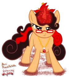Size: 426x468 | Tagged: safe, artist:arylett-charnoa, artist:peachpalette, derpibooru import, oc, oc:artsy dreamscapes, unofficial characters only, pony, unicorn, shifted, solo