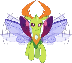 Size: 5000x4346 | Tagged: absurd resolution, artist:dashiesparkle, changedling, changeling, derpibooru import, king thorax, safe, simple background, solo, .svg available, thorax, thorax is not amused, transparent background, uprooted, vector