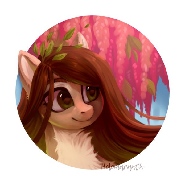 Size: 1200x1200 | Tagged: safe, artist:helemaranth, derpibooru import, oc, oc:helemaranth, pony, neck fluff, rcf community, solo