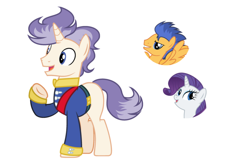 Size: 1024x716 | Tagged: safe, artist:sapphiretwinkle, derpibooru import, flash sentry, rarity, oc, pony, unicorn, base used, female, male, offspring, parent:flash sentry, parent:rarity, parents:sentrity, sentrity, shipping, straight