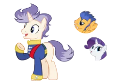 Size: 1024x716 | Tagged: safe, artist:sapphiretwinkle, derpibooru import, flash sentry, rarity, oc, pony, unicorn, base used, female, male, offspring, parent:flash sentry, parent:rarity, parents:sentrity, sentrity, shipping, straight