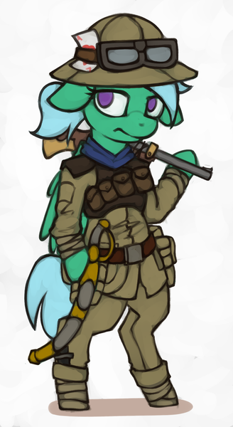 Size: 758x1388 | Tagged: safe, artist:marsminer, derpibooru import, oc, unofficial characters only, pony, gun, soldier, weapon