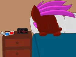 Size: 6624x5000 | Tagged: safe, artist:rainbowbacon, derpibooru import, oc, oc:rainbowbacon, unofficial characters only, pegasus, pony, atg 2019, newbie artist training grounds, sleeping, solo