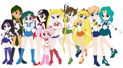 Size: 2165x1200 | Tagged: safe, artist:lhenao, derpibooru import, equestria girls, amara tenoh, amy anderson, equestria girls-ified, hino rei, hotaru tomoe, lita kino, michelle kaiou, mina aino, raye hino, rini tsukino, sailor jupiter, sailor mars, sailor mercury, sailor mini moon, sailor moon, sailor neptune, sailor pluto, sailor saturn, sailor uranus, sailor venus, serena tsukino, trista meioh