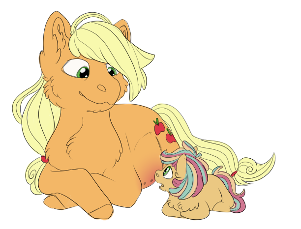 Size: 612x466 | Tagged: safe, artist:lightwolfheart, derpibooru import, applejack, pony, colt, male, prone, simple background, transparent background