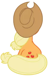 Size: 4705x7248 | Tagged: safe, artist:estories, derpibooru import, applejack, pony, absurd resolution, hat, simple background, solo, transparent background, vector