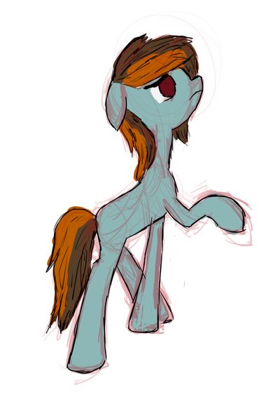 Size: 400x569 | Tagged: safe, artist:restartbob, deleted from derpibooru, derpibooru import, oc, oc:mercury vapour, unofficial characters only, earth pony, pony, female, sketchy, solo