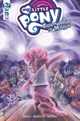 Size: 659x1000 | Tagged: artist:sararichard, cover, derpibooru import, idw, napoleon dynamite, pinkie pie, safe, spoiler:comic, spoiler:comic79