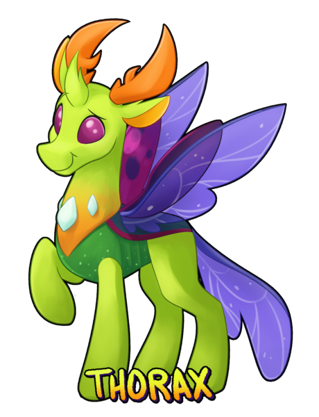 Size: 1280x1670 | Tagged: artist:luximus17, changedling, changeling, cute, derpibooru import, king thorax, male, raised leg, safe, simple background, solo, spread wings, thorabetes, thorax, transparent background, wings