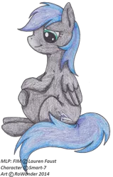 Size: 571x900 | Tagged: safe, artist:rowonder, derpibooru import, oc, unofficial characters only, pegasus, pony, female, hoof on belly, hooves on belly, looking at belly, pregnant, simple background, traditional art, transparent background
