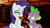 Size: 1920x1080 | Tagged: safe, artist:estories, artist:georgegarza01, derpibooru import, rarity, spike, forever filly, crying, female, image, jpeg, makeup, male, running makeup, sad, shipping, sparity, straight