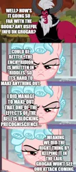 Size: 500x1125 | Tagged: safe, derpibooru import, edit, edited screencap, editor:lord you know who, screencap, cozy glow, lord tirek, pegasus, pony, comic:the epilogue, school raze, bell, comic, cozy glow is not amused, cozybetes, cute, fanfic art, female, filly, grogar's bell, implied grogar, legion of doom, screencap comic