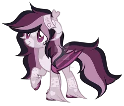 Size: 1279x1100 | Tagged: safe, artist:magicdarkart, derpibooru import, oc, bat pony, pony, base used, female, mare, simple background, solo, transparent background