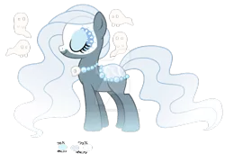 Size: 1024x700 | Tagged: safe, artist:cherri-crimzon, derpibooru import, oc, oc:haunted lake, ghost, original species, pond pony, pony, undead, deviantart watermark, female, mare, obtrusive watermark, simple background, solo, transparent background, watermark