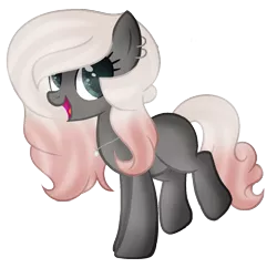 Size: 1300x1260 | Tagged: safe, artist:bloodlover2222, derpibooru import, oc, oc:smokey, earth pony, pony, base used, female, mare, simple background, solo, transparent background