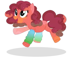 Size: 544x445 | Tagged: safe, artist:raflesplatt, derpibooru import, oc, oc:popcorn chicken, earth pony, pony, base used, female, mare, offspring, parent:cheese sandwich, parent:pinkie pie, parents:cheesepie, simple background, solo, transparent background