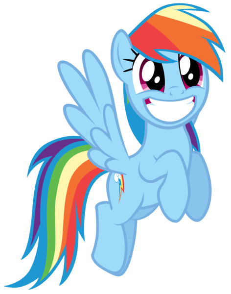 Size: 7000x8900 | Tagged: safe, artist:tardifice, derpibooru import, rainbow dash, pegasus, pony, grannies gone wild, absurd resolution, cute, dashabetes, female, flying, mare, simple background, smiling, solo, transparent background, vector