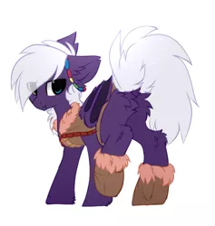 Size: 1028x1084 | Tagged: safe, artist:little-sketches, derpibooru import, oc, bat pony, pony, butt, fluffy, heterochromia, looking at you, looking back, looking back at you, male, plot, raised leg, simple background, sketch-fluffy's fluffy butts, solo, stallion, tribal, white background