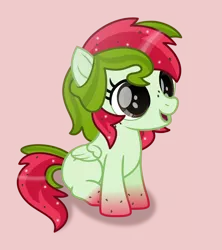 Size: 3000x3382 | Tagged: safe, artist:pilot231, derpibooru import, oc, oc:watermelana, unofficial characters only, pegasus, pony, female, filly, freckles, gradient hooves, mare, movie accurate, solo, vector