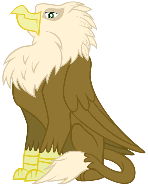 Size: 3000x3762 | Tagged: safe, artist:boneswolbach, derpibooru import, oc, unnamed oc, unofficial characters only, gryphon, .ai available, griffon oc, male, simple background, sitting, solo, transparent background, vector