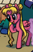 Size: 68x105 | Tagged: safe, derpibooru import, idw, ponified, pony, spoiler:comic, cropped, picture for breezies, sailor moon, serena tsukino, tsukino usagi