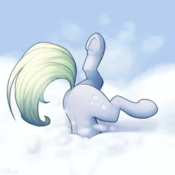 Size: 2000x2000 | Tagged: safe, artist:ohemo, derpibooru import, derpy hooves, pegasus, pony, adorable distress, atg 2019, bubble butt, butt, butt only, buttstuck, cloud, cute, derpabetes, derpy doing derpy things, face down ass up, female, frog (hoof), head in the clouds, i just don't know what went wrong, mare, newbie artist training grounds, plot, silly, silly pony, so ridiculous it's funny, solo, stuck, tail, underhoof