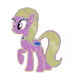 Size: 378x383 | Tagged: artist needed, safe, derpibooru import, vera, earth pony, pony, 1000 hours in ms paint, prototype, recolor, solo, spa pony