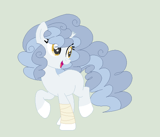 Size: 516x442 | Tagged: safe, artist:roseloverofpastels, artist:selenaede, derpibooru import, oc, oc:blue jay, pony, unicorn, base used, broken horn, crack ship offspring, female, horn, magical gay spawn, mare, offspring, parent:party favor, parent:prince blueblood, simple background, solo