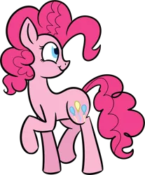 Size: 1280x1547 | Tagged: safe, artist:woollily, derpibooru import, pinkie pie, earth pony, pony, cute, diapinkes, profile, simple background, solo, transparent background