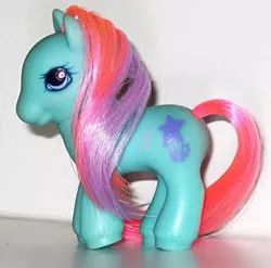 Size: 261x258 | Tagged: safe, derpibooru import, official, baby fern, earth pony, pony, female, filly, g2, irl, photo, solo, toy