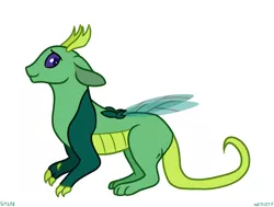 Size: 1363x1031 | Tagged: artist:quincydragon, changeling hybrid, derpibooru import, hybrid, interspecies offspring, magical gay spawn, male, oc, oc:zenith, offspring, parent:capper, parent:thorax, safe, simple background, solo, unofficial characters only, white background